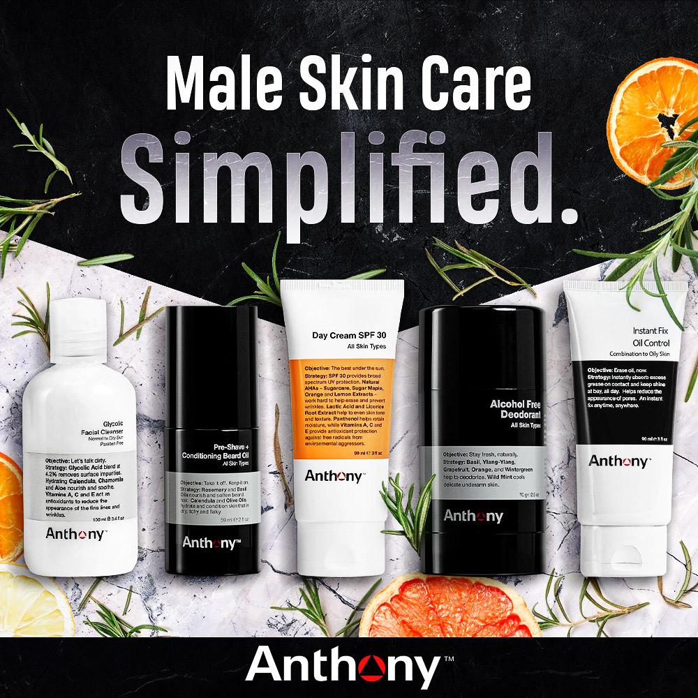 Buy Anthony Logistics Skincare products online in Australia