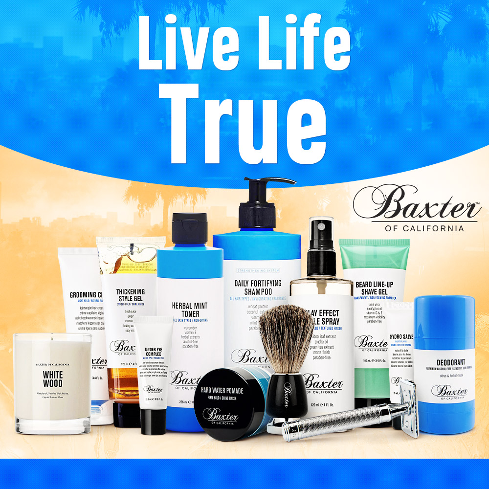 Buy Baxter of California products online in Australia