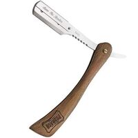 Shavette with Wooden Handle