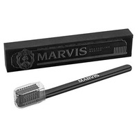 Toothbrush Medium Bristle with Black Handle