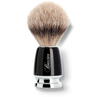 Black Silver Tip Badger Hair Shave Brush