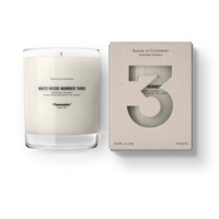 White Wood Three Soy Wax Candle  350g