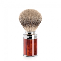 Traditional Silvertip Badger Hair Shave Brush  Tortoiseshell