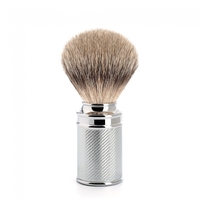 Traditional M89 Silvertip Badger Hair Shaving Brush - Chrome Plated Metal