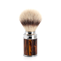 Silvertip Fibre Brush - Tortoise Shell Resin