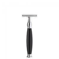 Sophist R 44 SR Closed Comb Safety Razor  Black Resin