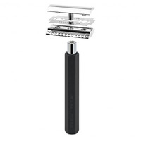 Graphite Hexagon Traditional Safety  Razor