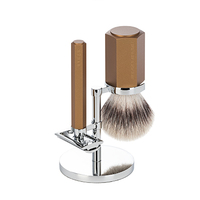 S31MHXGBronze Synthetic Silvertip 3-Piece Shaving Set