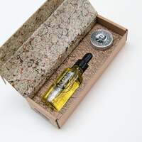 Private Stock Beard Oil & Moustache Wax Gift Set