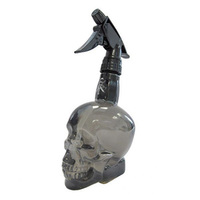 Water Spray Bottle - Skull - Grey