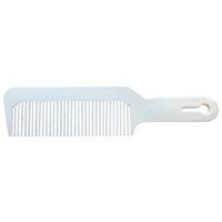 Flattop Clipper Comb - White