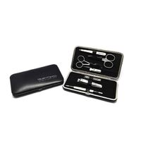 Large 7 piece Manicure Set - Black