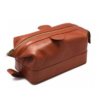 Gentleman's Wash Bag - Tan