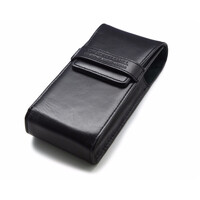 Cologne Leather Travel Holder  Black