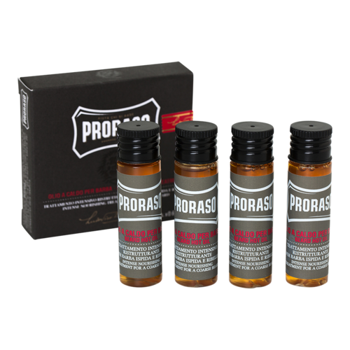 Wood & Spice Hot Oil Beard Treatment - 4 x 17ml