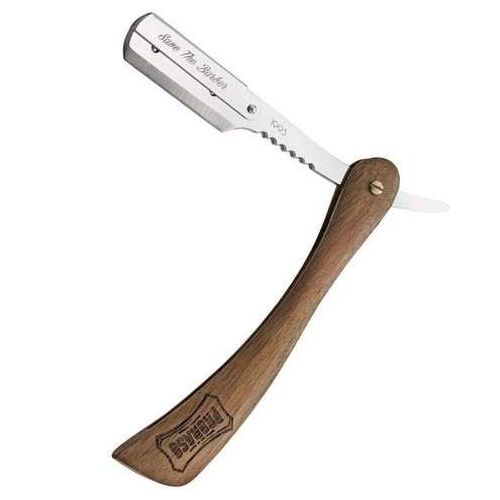 Shavette with Wooden Handle