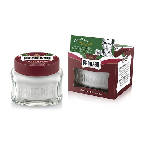 Pre & After shave cream - Nourish Sandalwood & Shea Butter (Red) - 100ml