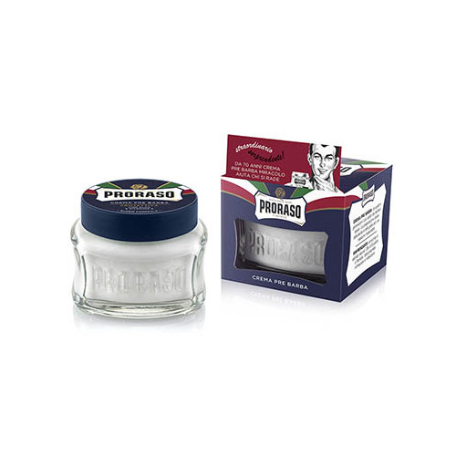 Pre Shave Cream Tub Protect Aloe Vera & Vitamin E (Blue) 