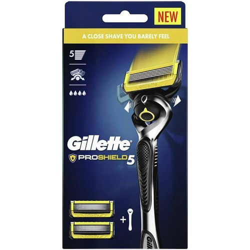 ProShield5 Razor + 2 Blade Refills