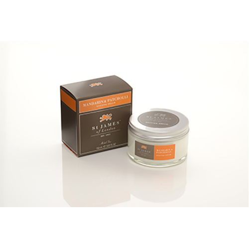 Mandarin & Patchouli Shave Cream Jar - 150ml