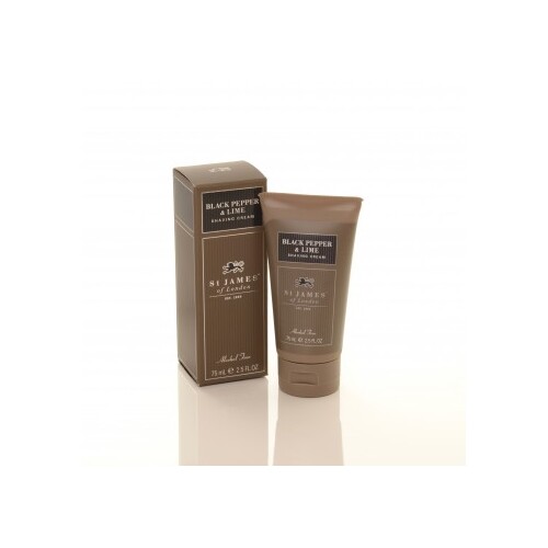 Black Pepper & Lime Shave Travel Tube - 75ml