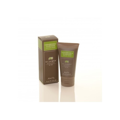 Cedarwood & Clarysage Shave Travel Tube - 75ml
