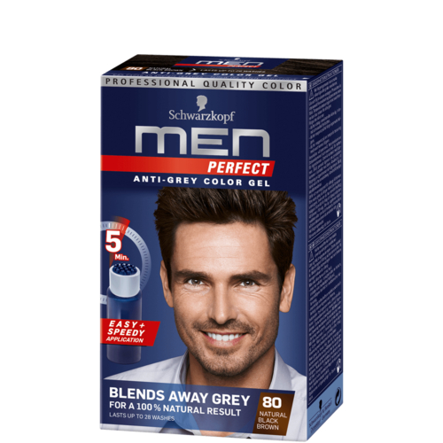 Black Brown Anti Grey Colour Gel
