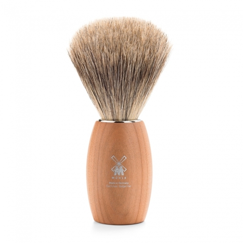 Modern Pure Badger Hair Shaving Brush - Plum Wood