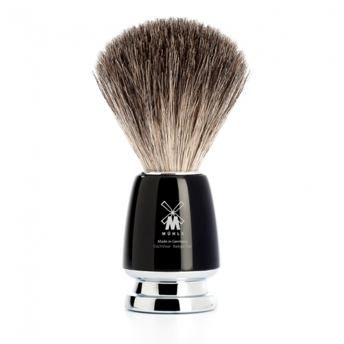 Rytmo M226 Pure Badger Hair Shaving Brush  Black
