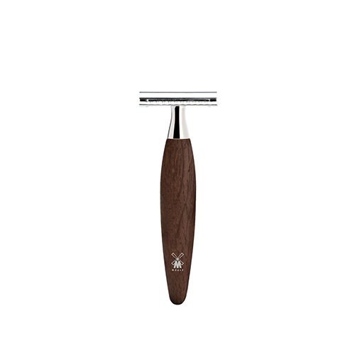 R873SR Safety Razor - Bog Oak Wood