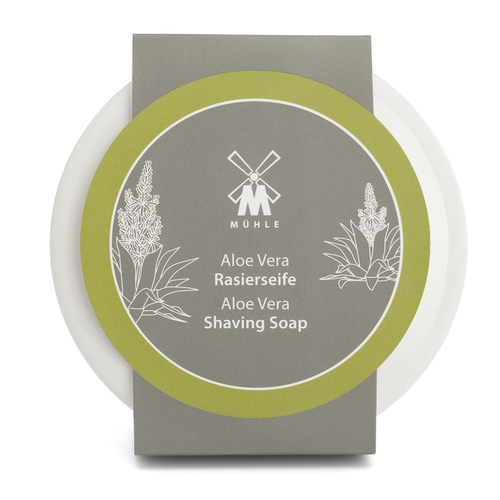 Aloe Vera RN 2 AV Shaving Soap in a Porcelain Bowl  100g