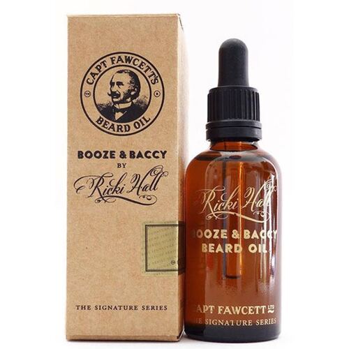Ricki Hall's Booze & Baccy Beard Oil - 50ml