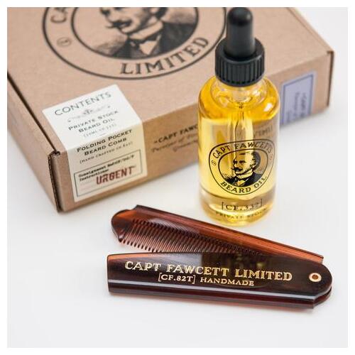 Beard Oil and Pocket Comb Kit