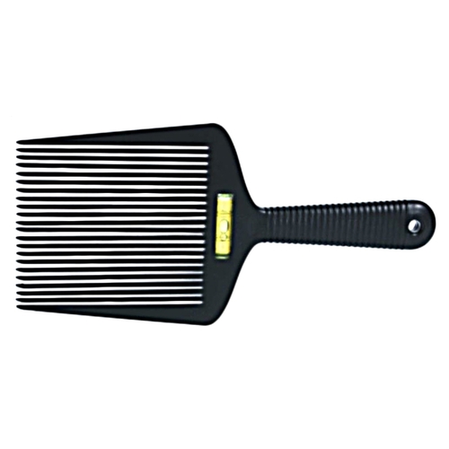 Leveling Clipper Comb with Spirit Level - Black