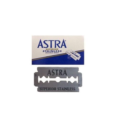 Super Stainless DE Razor Blades ( 1 pack = 5 blades )