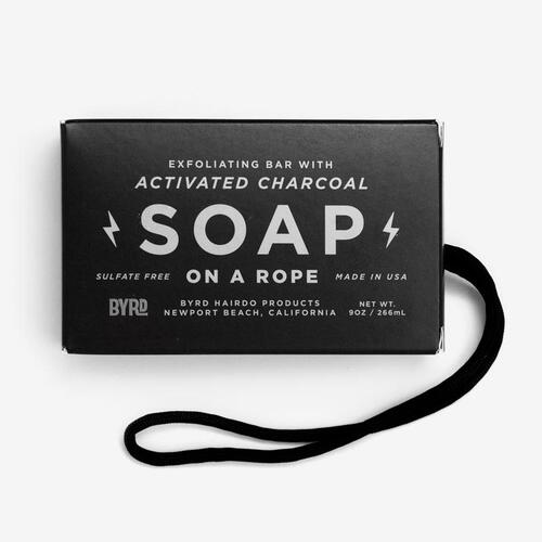 Charcoal Soap on a Rope 12oz