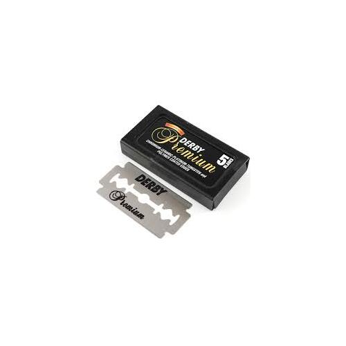 Premium DE Razor Blades - Black ( 1 pack = 5 blades )