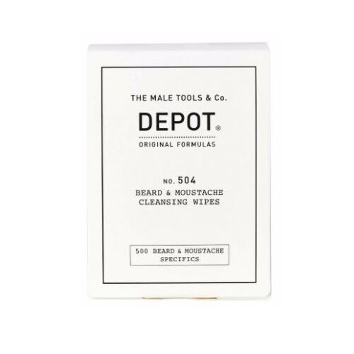 No. 504 Beard & Moustache Cleansing Wipes