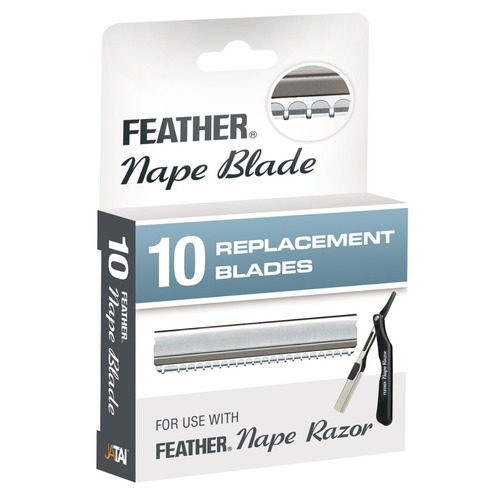 Nape Razor Replacement Blades (1 pack = 10 blades)