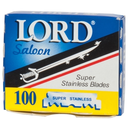 Saloon Super Stainless Steel Half Blades (1 box = 100 blades)