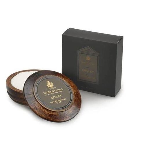  Apsley Luxury Shaving Soap in Wooden Bowl  99g