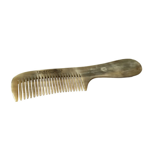  Horn Comb with Handle - 7.5"