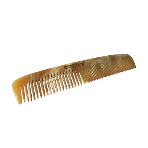 Medium Double Tooth Horn Comb  6"