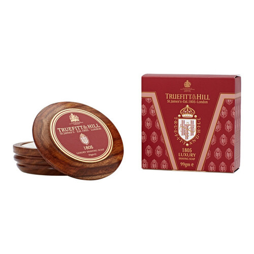 805 Shaving Soap in Wooden Bowl  99g