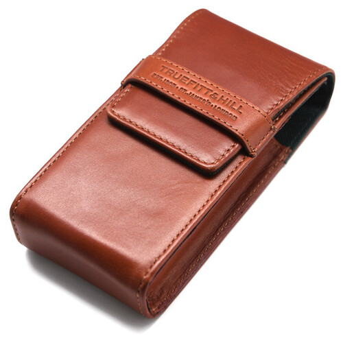 Cologne Leather Travel Holder  Tan