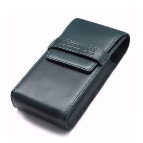 Cologne Leather Travel Holder  Green